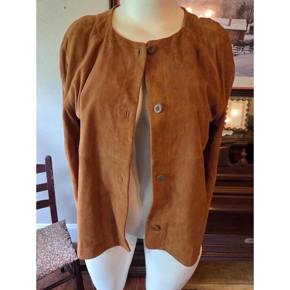 Doncaster Women's Leather Jacket size 16 - Picture 4 of 4